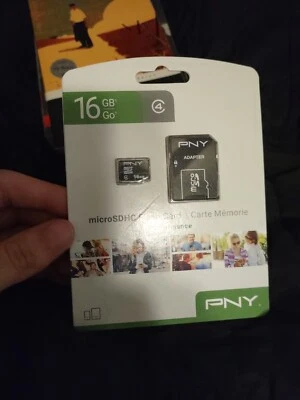 PNY Professional 16GB MicroSDHC Card - OEM - P-SDU16G4-GE - Image 1 of 2