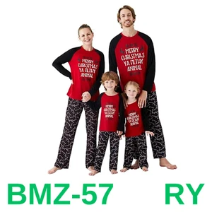 PATPAT Matching Family Christmas Pajamas Christmas Pjs Family Set Mommy, S - Picture 1 of 3