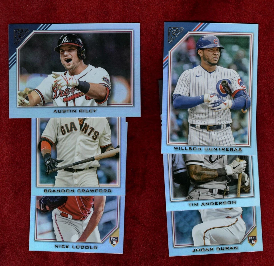 2022 TOPPS GALLERY RAINBOW FOIL PARALLEL CARDS U-PICK - Image 1 of 1