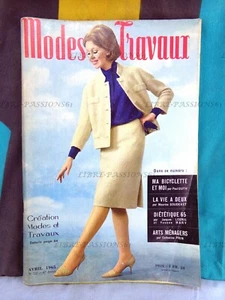 MAGAZINE MODES & TRAVAUX N°772, AVRIL 1965 - Imagen 1 de 11