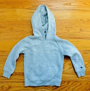 Kid’s Champion Gray Pullover Hooded Sweatshirt - 4T - Picture 1 of 5