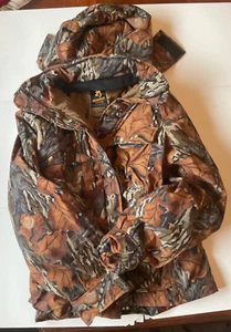 Browning Gore-Tex Hydro Fleece Camo Hunting Coat Jacket Insulated Men's Size M - Picture 1 of 5