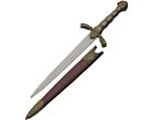 SZCO 211439 Bradd Renaissance Fixed Blade Knife Satin Dagger