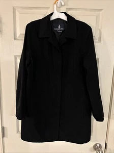 London Fog Coat Women’s Medium Regular Trench Style Rain Jacket - Picture 1 of 7