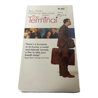 The Terminal (2004) VHS, DreamWorks, CULT COMEDY DRAMA ROMANCE, BRAND NEW SEALED - Image 1 of 4