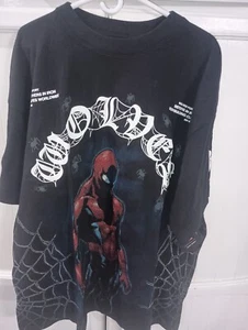 NEW Mens Darc Sport With Great Power Spiderman Energy Premium Tee, Black, 2XL - Picture 1 of 5