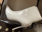White Ankle Boots Size 6