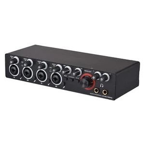 Carte son d'enregistrement 4 canaux avec interface audio sans pilote carte so... - Photo 1/9