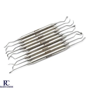 Dental Periosteal Elevators Implant Sinus Lift Surgical Instruments Set Of 9 - Imagen 1 de 3