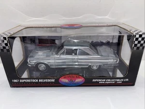 1/18 SCALE 1967 PLYMOUTH SUPERSTOCK , CHROME BY HIGHWAY 61 / DCP , #50058 - Picture 1 of 4