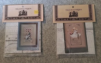 Lot 2 Told In A Garden Cross Stitch Patterns My Quilt, Gathering Of Roses - Image 1 of 4