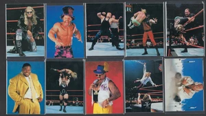 VINTAGE 1999  - WWF SMACK DOWN ! - COMIC IMAGES  - (L2) LOT OF 10 CARDS -  EX - Picture 1 of 2