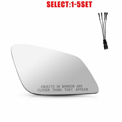 乘客加热后视镜玻璃适用于宝马 535i 528i 550i 51167228612 1-5X — 第 1/2 张图片