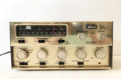 KN 310M Transistorized FM-Multiplex Stereo Receiver Audio Radio Tube Front end. - Image 1 of 4