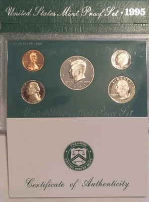 Juego de prueba 1995 EE. UU. Como nuevo - Embalaje original + Certificado de autenticidad Foto 1 de 2