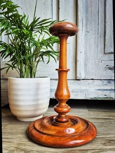 Antique Wig Stand, Antique Hat Stand, Antique Treen - Picture 1 of 17