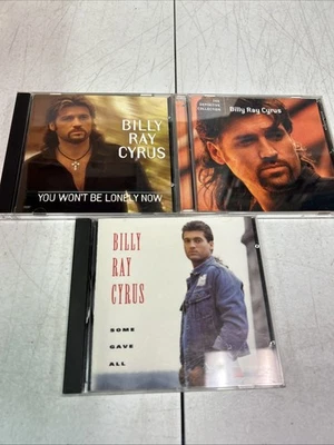 Billy Ray Cyrus 3 CD Lot! Some Gave All, Definitive,You Won't Be Lonely Now Foto 1 de 2