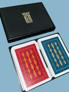 Kem Zwei Decks Spielkarten Florence Design Muster mit Hülle gebraucht - Bild 1 von 5