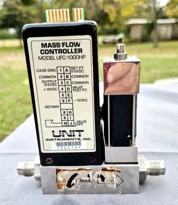 Unit UFC-1100 HP Mass Flow Controller Range 200 SCCM Gas C2F6 - Image 1 of 4