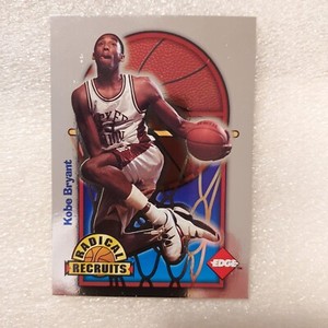 KOBE BRYANT 1996 COLLECTOR'S EDGE RADICAL RECRUITS #3 Serial #3527/6750