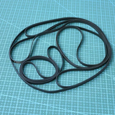 B450/B453/B680 MXL DIY Annular Loop Cogged Gear Rubber Timing Belt - image 1 of 3