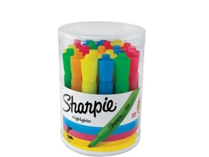 Sharpie Tank Highlighters Chisel Tip Assorted Fluorescent 19/Pack 25018 - Picture 1 of 2
