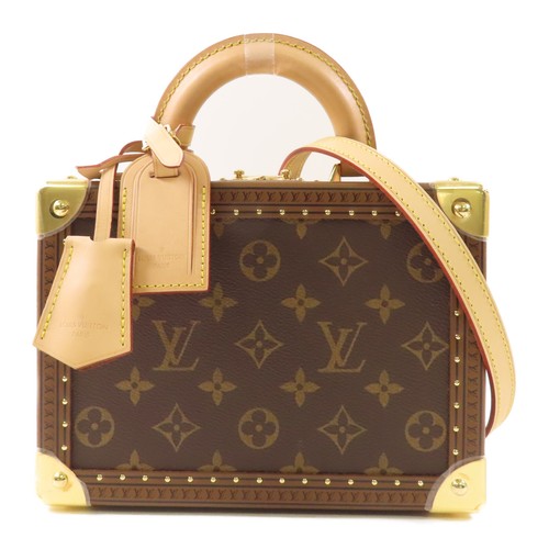 LOUIS VUITTON（LV） Borsa a tracolla Louis Vuitton LV GHW Petite Valise 2 vie M20468 monogramma marrone