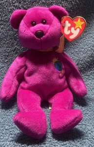Ty Beanie Babies Millennium Bär Stofftier Plüschtier Neu mit Etikett - Bild 1 von 10