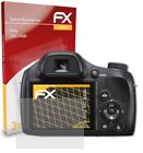 atFoliX 3x Screen Protection Film for Sony DSC-H400 matt&shockproof