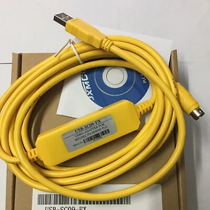 PLC Programming Cable USB-SC09-FX for Mitsubishi FX1S FX1N FX2N FX3U - Picture 1 of 4