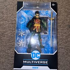 DC Multiverse Damien Wayne Robin Batman Figure DC Rebirth 6    McFarlane Toys New