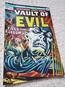 VAULT OF EVIL #4 August 1973 Vintage Marvel Monster Comics - Picture 1 of 10