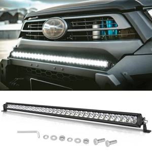 For 2016-2020 2021 2022 TOYOTA Tacoma Bumper 30" LED Work Light Bar Single Row - Picture 1 of 22