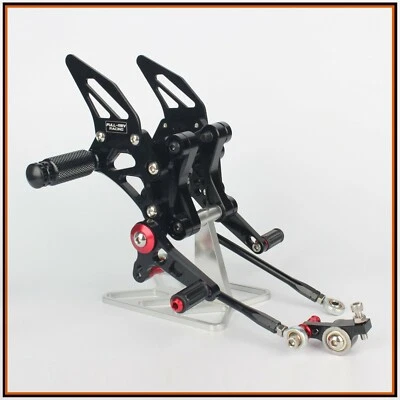 Per 2008-2013 Ducati 848 / 848 EVO Pedane Arretrate Regolabili Rearsets Foot peg Foto 1 de 4