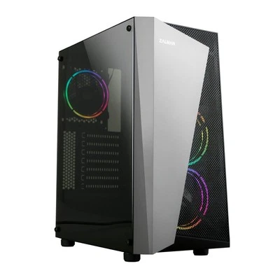 8809213769894 ZALMAN S4 Plus ATX Mid Tower PC Case RGB Fan Zalman - Bild 1 von 4