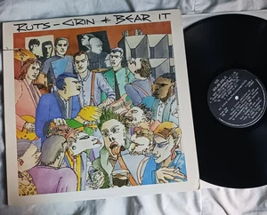 THE RUTS- Grin And Bear It 1980 Virgin New Wave Punk Vinyl - Picture 1 of 2