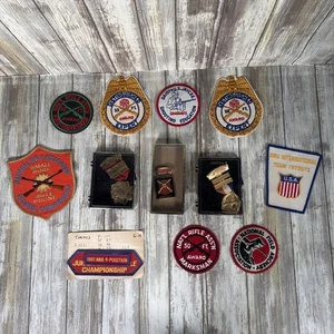 VINTAGE N.R.A. Patches Badges Medals Lot National Rifle Association - Picture 1 of 20