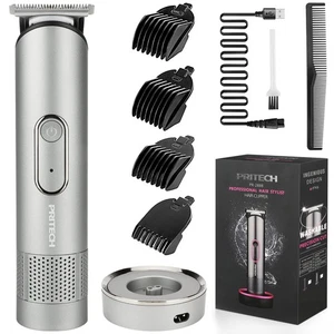 Kit de recortadora de pelo profesional inalámbrica para hombres máquina de corte peluquería salón - Imagen 1 de 40