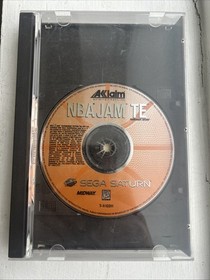 NBA Jam T.E. Sega Saturn 1995 Disc And Case, NO MANUAL