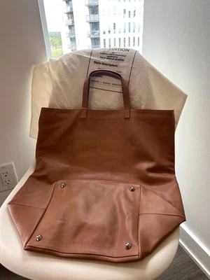 Bolso de Mano Maison Martin Margiela H&M Base Plegada Cuero Edición Limitada Foto 1 de 4