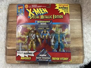 Marvel Comics X-men Special Metallic Edition Maverick And Trevor Fitzroy - Picture 1 of 8
