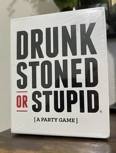 Drunk Stoned or Stupid Party Card Game Holiday Christmas Housewarming Gift Fun - Picture 1 of 4