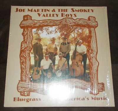 Joe Martin & Smokey Valley Boys Bluegrass America's 33 1/3 RPM Vinyl 12" Record - Image 1 of 4