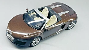 1/18 Kyosho Audi R8 Spyder Teakbraun Teak Brown New In Box Diecast Car Rare - Picture 1 of 19
