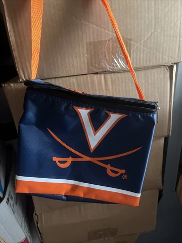 University of Virginia Cavaliers Lunch Cold Carry All Bag 7H X 8.5L X  6W Cover
