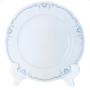 Seltmann Weiden Bavaria Germany CHARLOTTE White Blue Porcelain Salad Plate - Picture 1 of 5