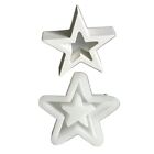 Hollow Out Five-pointed Star Resin Mold for DIY Craft Gypsum Ornament Home Decor