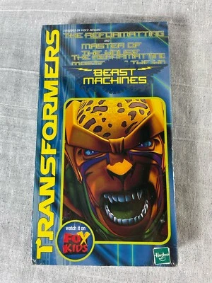 Transformers Beast Machines: The Reformatting & Master of The House VHS - New - Image 1 of 4