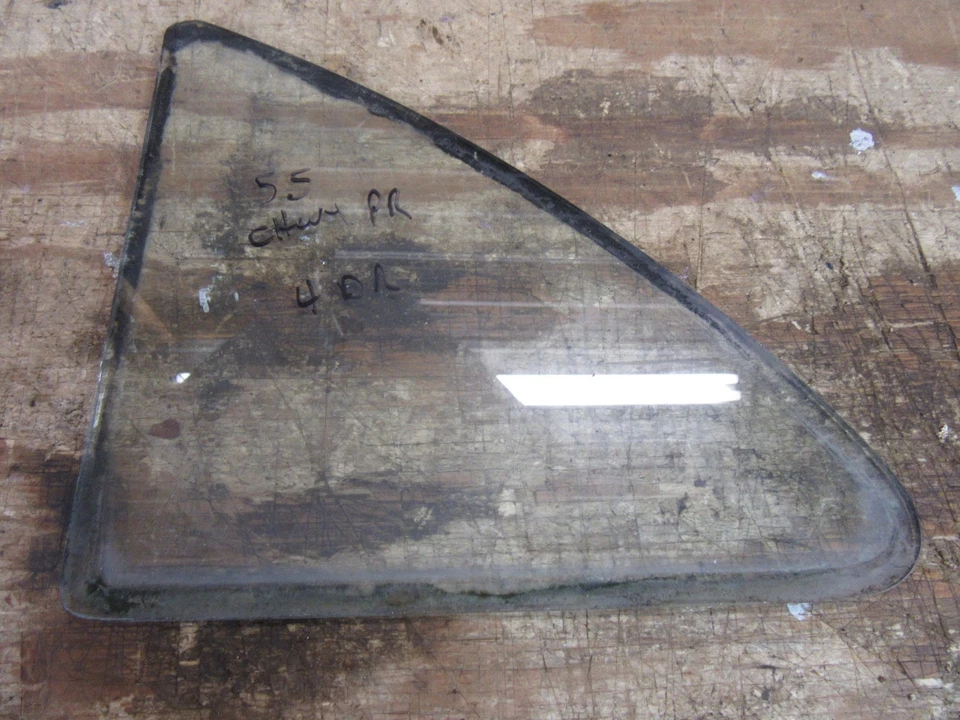 Chevrolet Belair 1955-1957 4 puertas poste sedán vidrio lateral trasero Hot Rod Rat Rod PR Foto 1 de 1