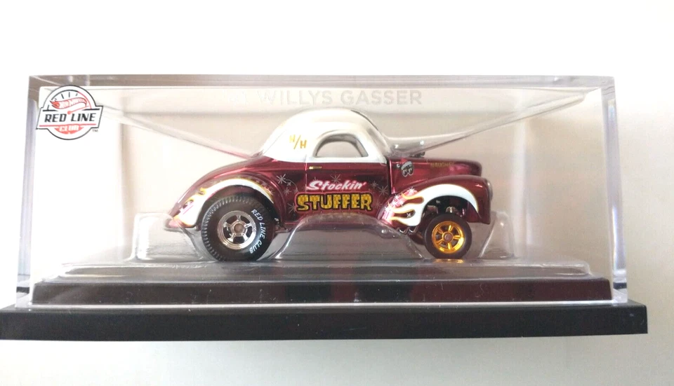 Hot Wheels RLC Willys Gasser Stockin Stuffer 2022 Holiday Car #16977/30000 - Image 1 of 4